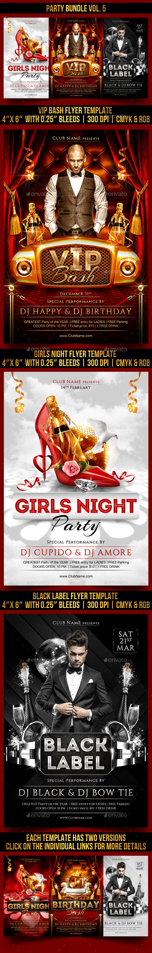 Party Bundle Vol. 5 - Clubs & Parties Events