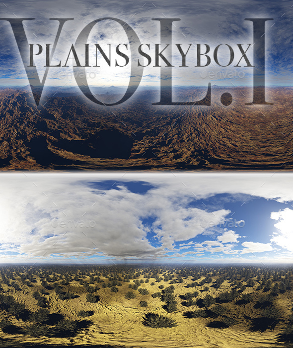 Plains Skybox Pack - 3Docean 16288655