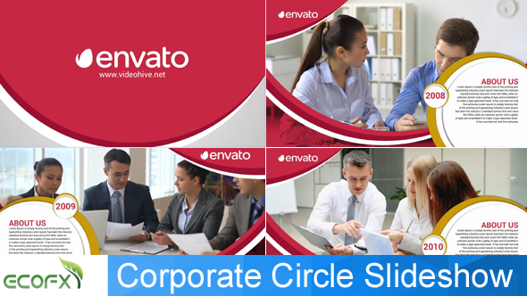 Corporate Circle Slideshow - VideoHive 16292314