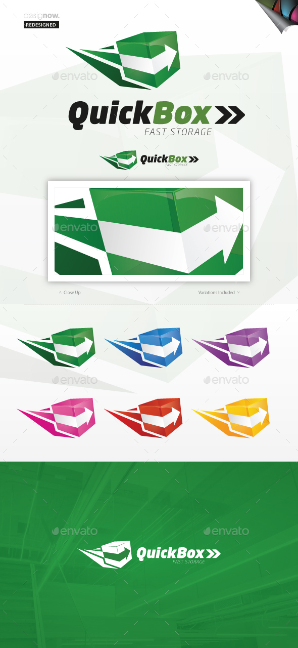 Quick Box - Objects Logo Templates