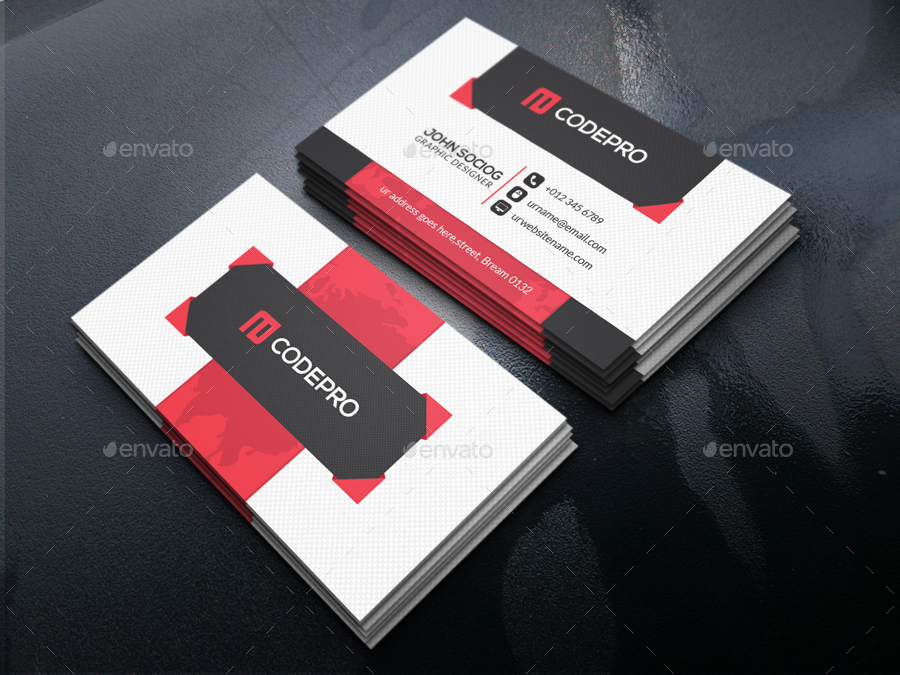 Modern Business Card, Print Templates | GraphicRiver