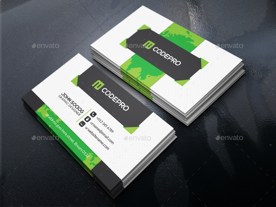 Modern Business Card, Print Templates | GraphicRiver