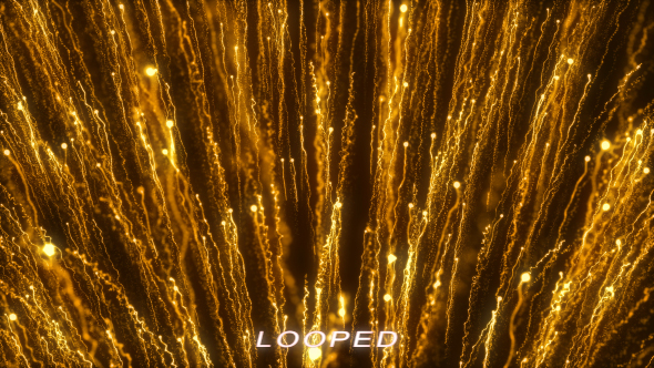 Gold Particles Rising 6 Background