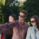 Group Of Young Hipster Sunglasses Makes Selfie - VideoHive Item for Sale