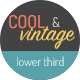 Cool &amp; Vintage Lower Third - VideoHive Item for Sale