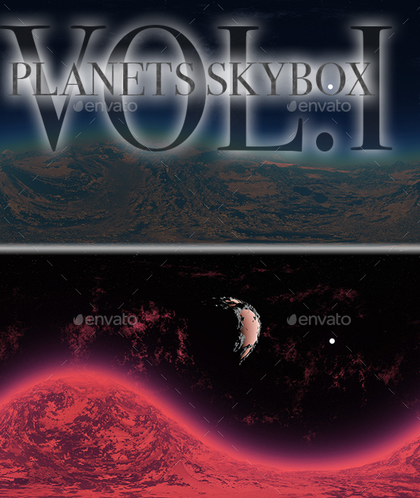 Planets Skybox Pack - 3Docean 16298245
