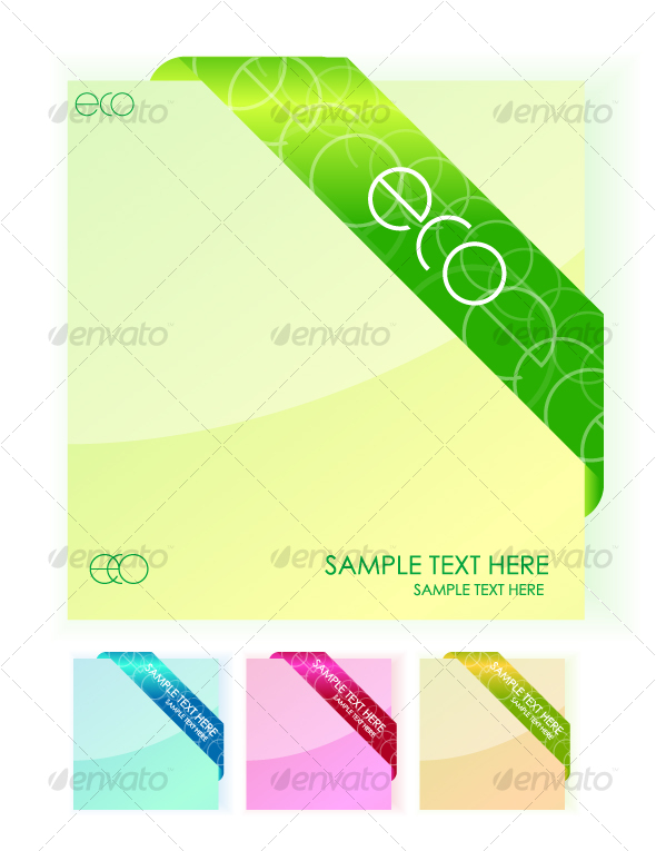 "Eco" stickers - Miscellaneous Conceptual