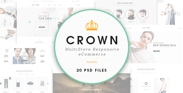 Crown - Ecommerce - ThemeForest 16042488