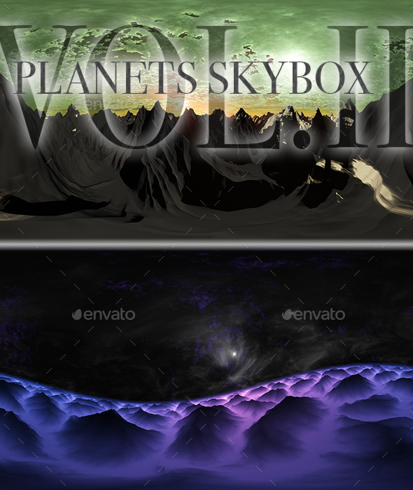 Planets Skybox Pack - 3Docean 16304657