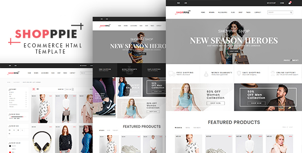 eCommerce HTML Template - ThemeForest 16305680