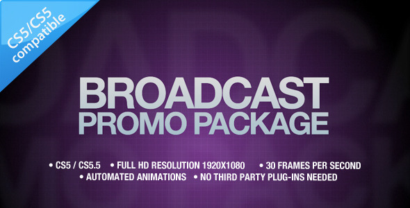 Broadcast Promo Package