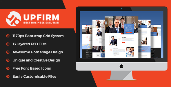 UpFirm- Multi Purpose - ThemeForest 16313799