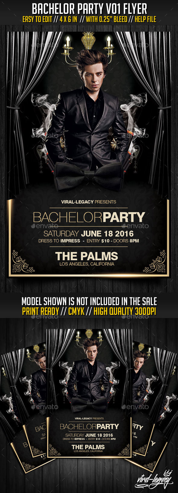 Bachelor Party V01 Flyer - Events Flyers
