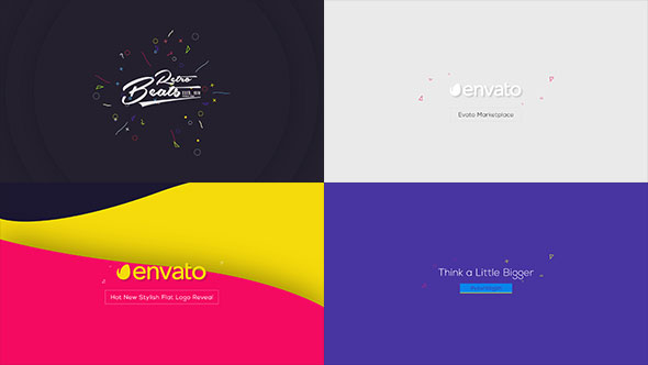 Flat Logo Animations by Pixrate | VideoHive