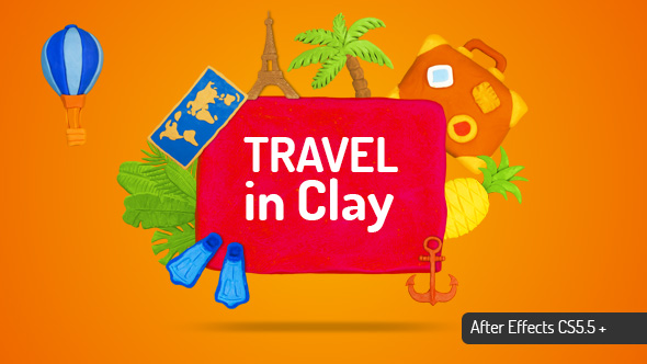 Travel in Clay - VideoHive 16263936