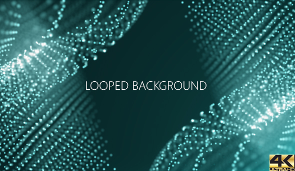 Cyan Looped Background