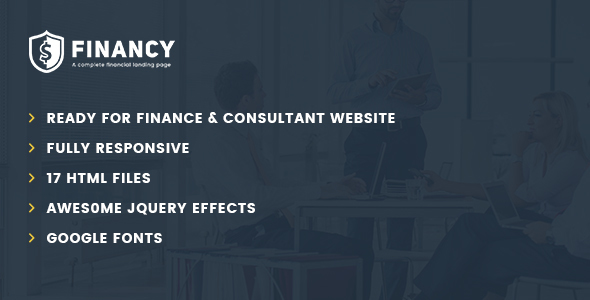 Financy - Consulting - ThemeForest 16037155