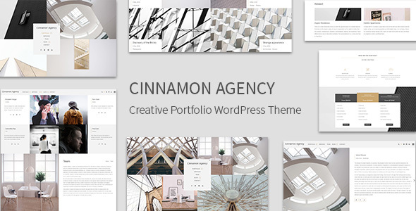 Cinnamon Agency - Creative Portfolio Theme - Portfolio Creative