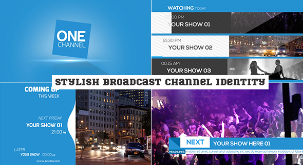 Stylish Broadcast Channel - VideoHive 16267984