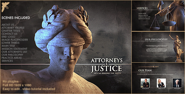 Law Firm Pack - VideoHive 16355894