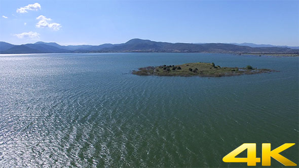 Lake and Little Island