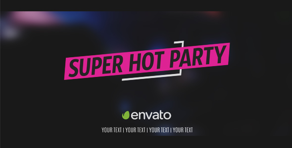 Hot Party Promo - VideoHive 16359325