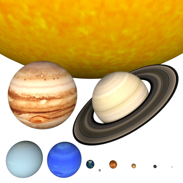 Solar System - 3Docean 16361456
