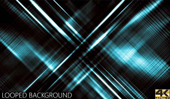 Spiky Cyan Looped Background 01