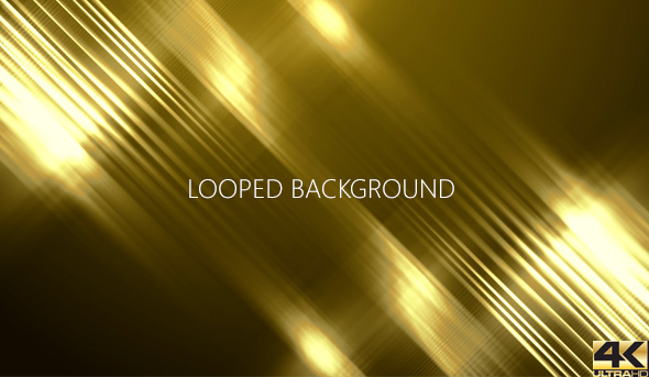 Gold Looped Background