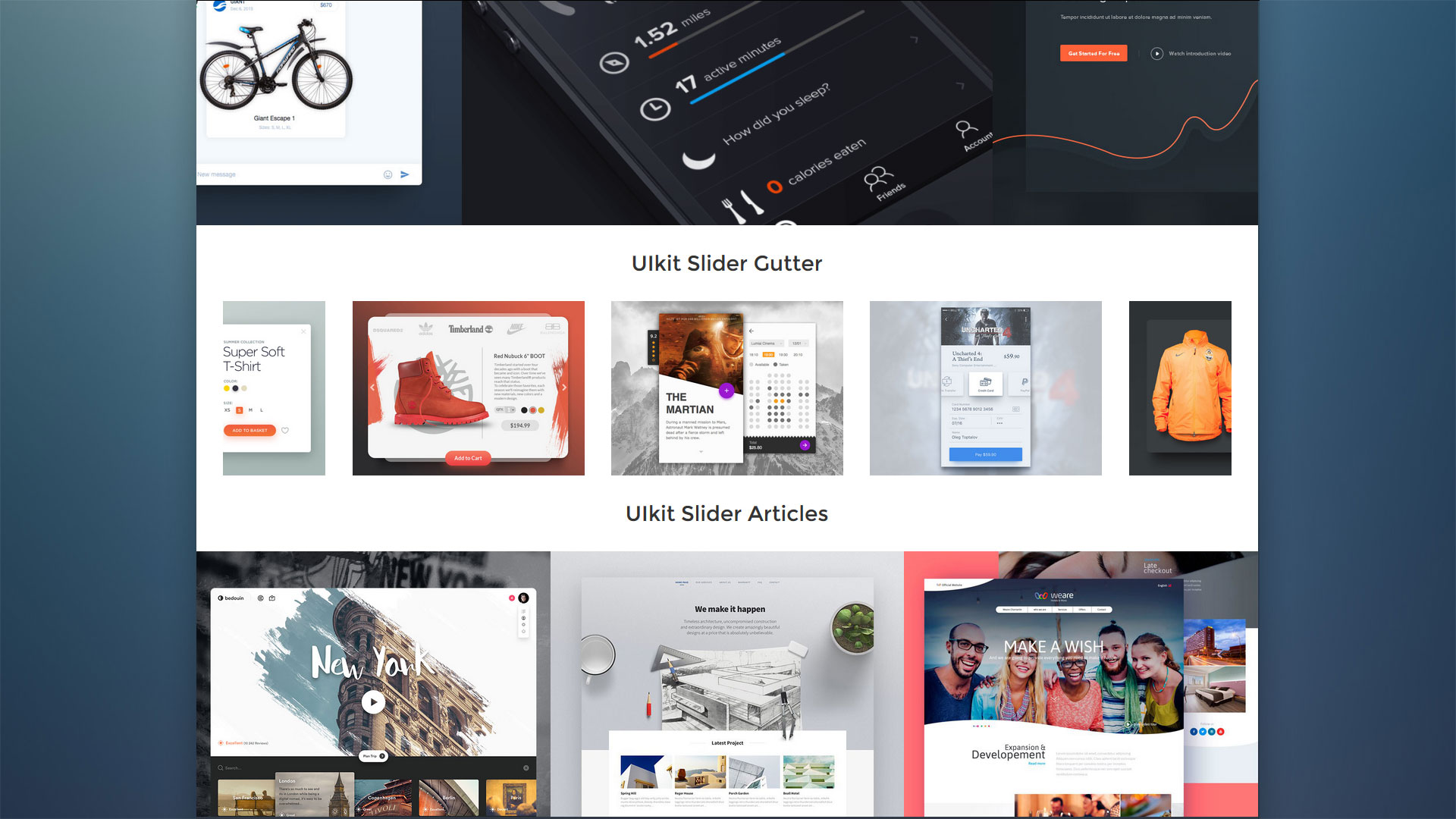 UIkit Modules by kreativan | CodeCanyon