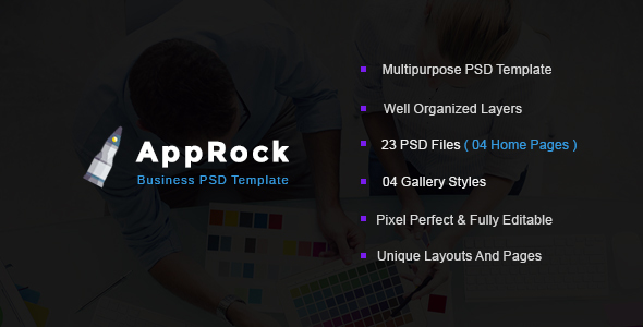 AppRock - Clean - ThemeForest 15940015