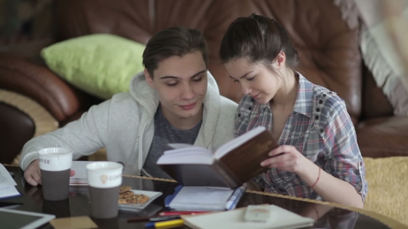 Female Student Is Teaching Her Friend. alt