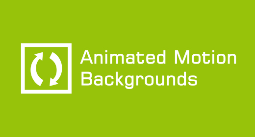Animated Motion Backgrounds