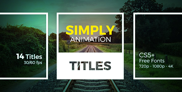 Simply Titles - VideoHive 16382750