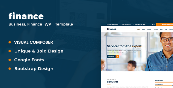 Consulting Finance - ThemeForest 16389019