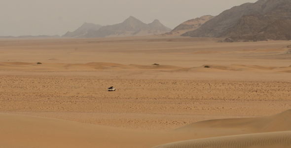 Car in the Desert