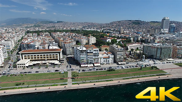 View of Izmir, Turkey alt