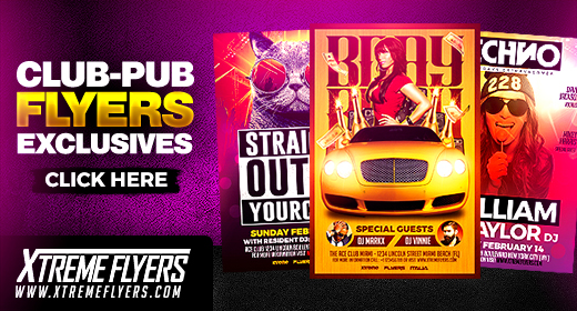 Club Pub Flyers Collection