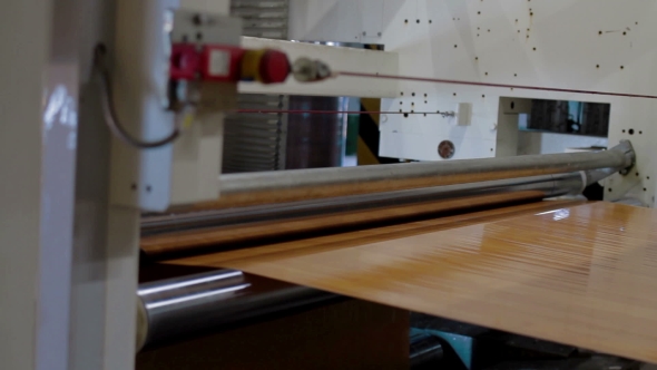 Automatic Machine Production Of Tape For Laminate