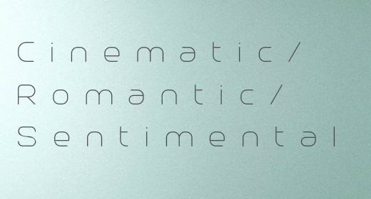 Cinematic,Romantic,Sentimental