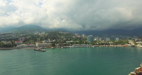 City With Beautiful Beaches And Piers