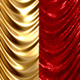 Gold and Velvet Red Curtains Open - VideoHive Item for Sale
