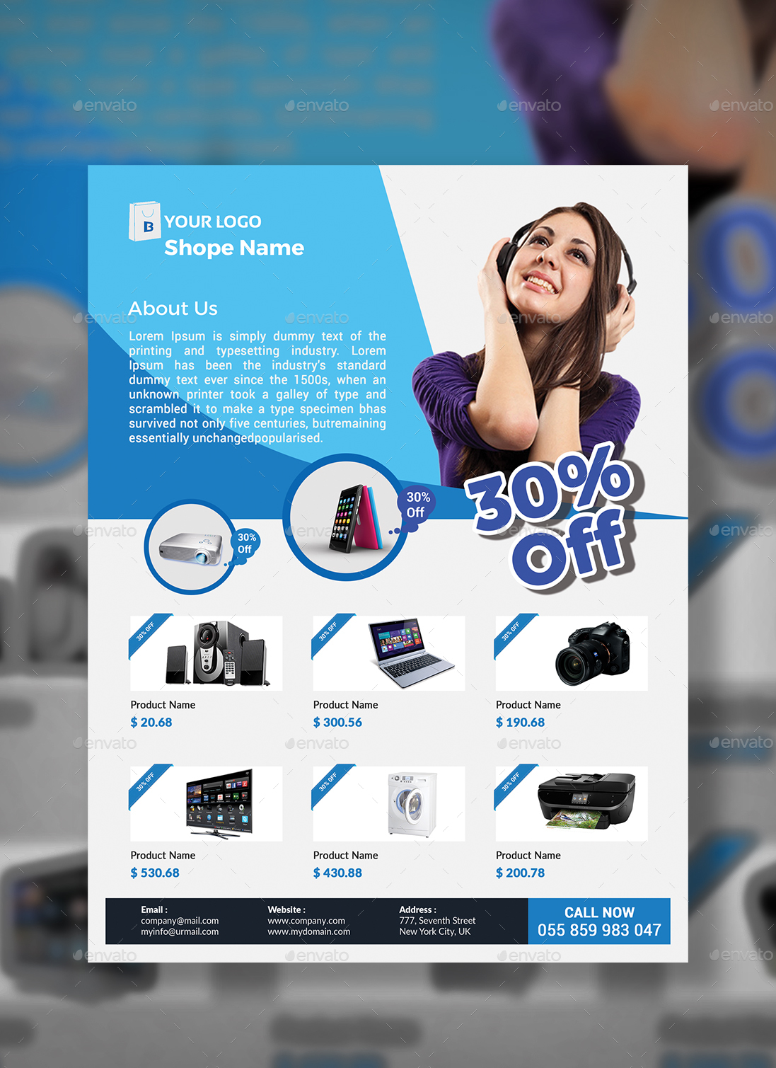 Product Flyer by DesignsTemplate | GraphicRiver