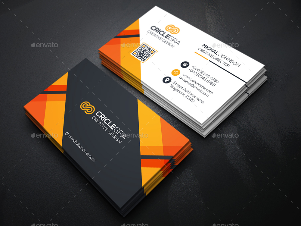 Corporate Business Card by generousart | GraphicRiver