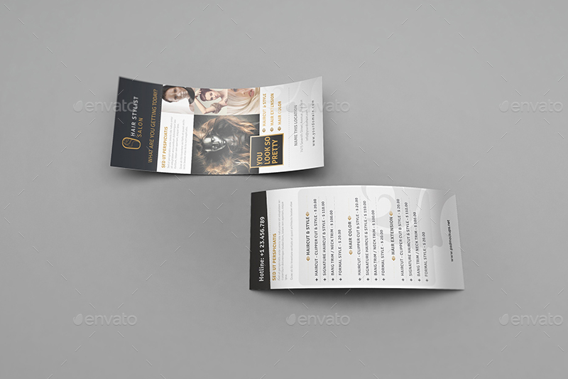 Rack Card and Voucher Mockups by Wutip GraphicRiver
