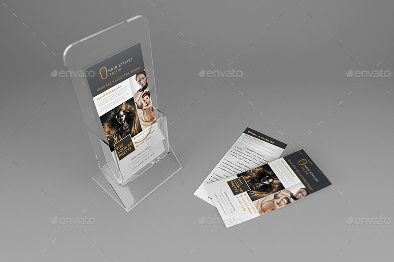 Rack Card and Voucher Mockups by Wutip GraphicRiver