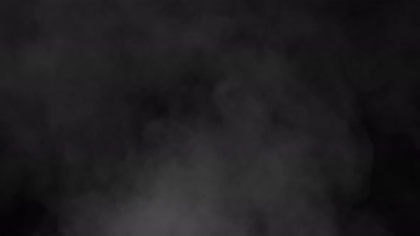 Real Smoke or Vapor Clouds Rise Up Use in Composite and Video Editing alt