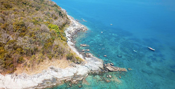 Aerial Sea and Rocks 13 alt