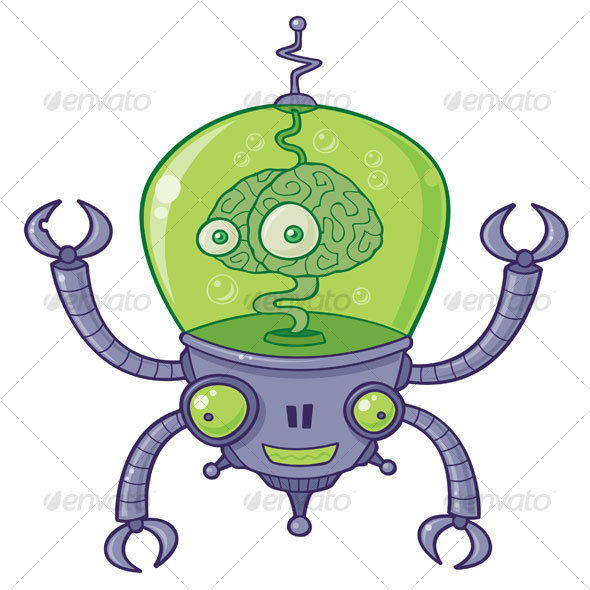 BrainBot Robot With Brain - Miscellaneous Characters
