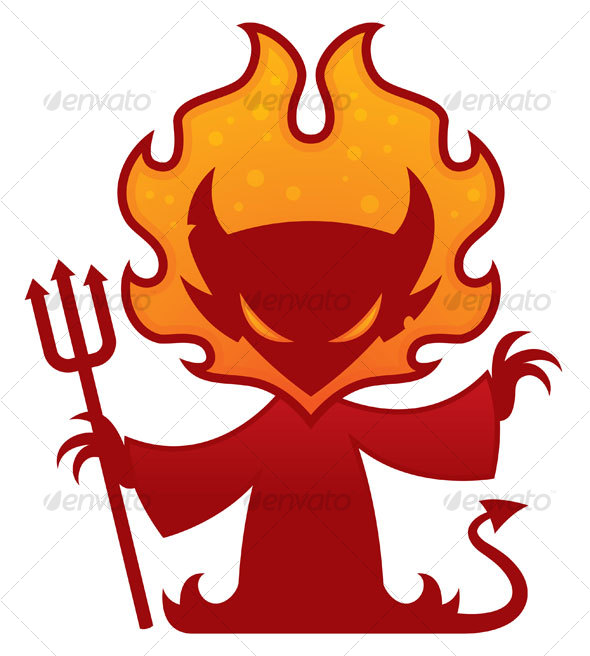 Devil Cartoon Character - Monsters Characters